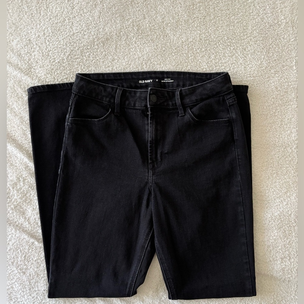 Old Navy Women's Dark Skinny Jeans Size 6 - Picture 9 of 11